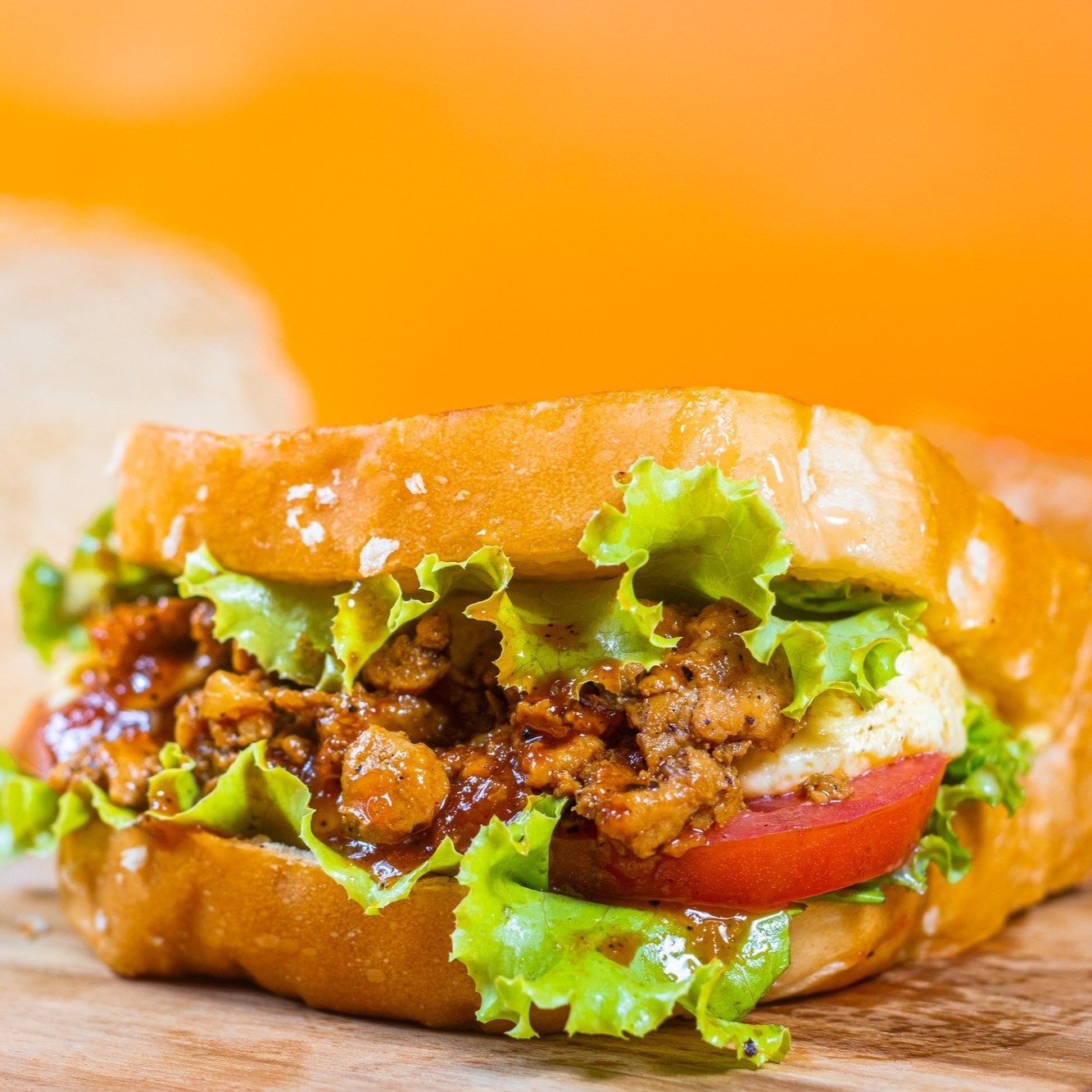 BBQ Chicken Sandwich.
