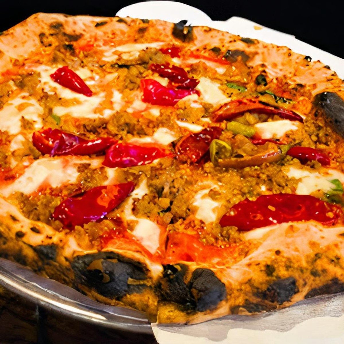 Fire In The Hole Pizza.