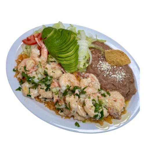 Shrimps in Garlic Sauce.