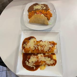 D. One Beef Taco, One Cheese Enchilada, & One Beef Burrito Combo