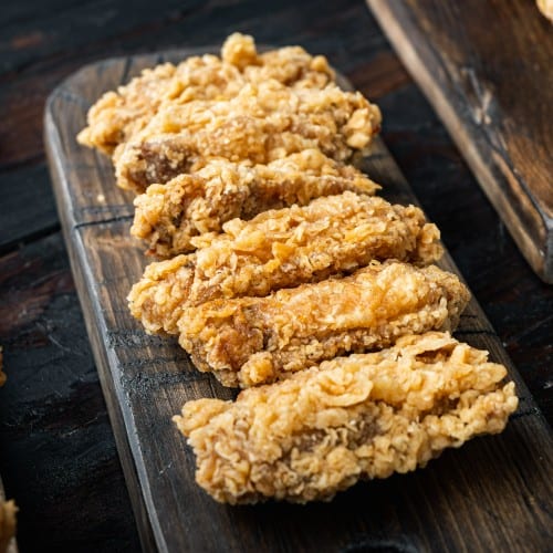Fried Chicken Tenders.