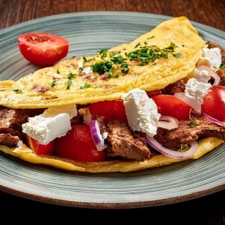 Gyro Omelette