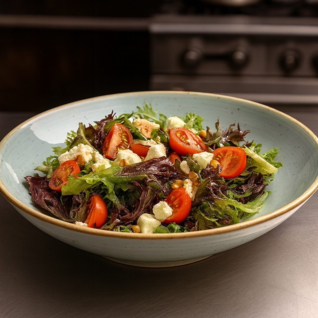 Mediterranean Goat Cheese Salad.