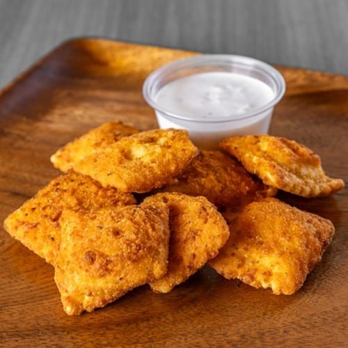 Breaded Cheese Ravioli.