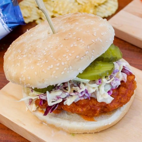 Spicy Chicken Sandwich.