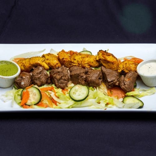 Lamb & Chicken Salad.