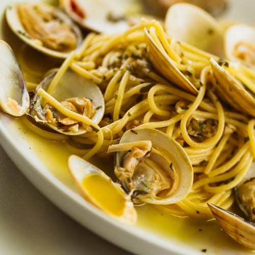 Spaghetti and Clams.