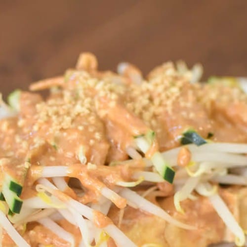 Peanut Tofu Skewers 花生沙爹豆腐串.