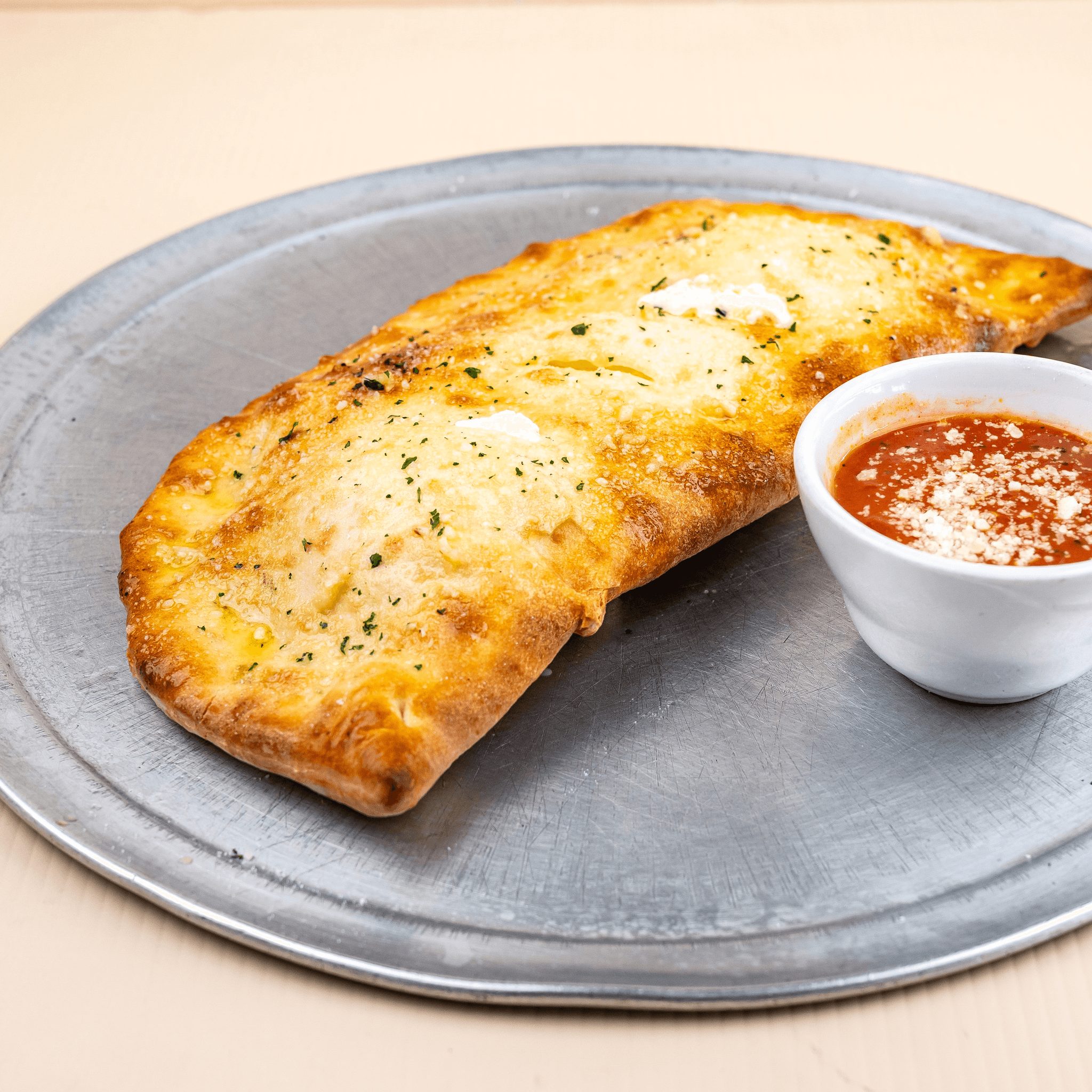 Small Cheese Calzone.