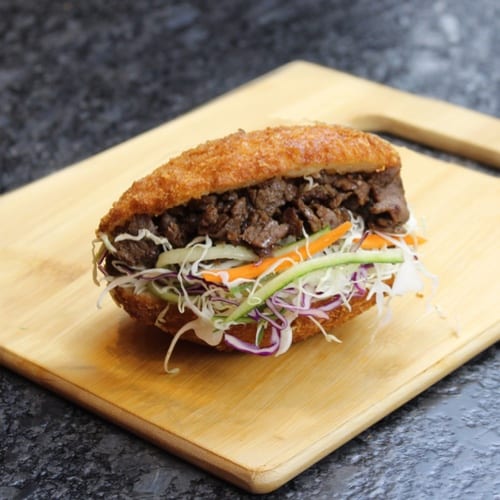 Bulgogi Beef Croquette Combo (French Fries & Drink).