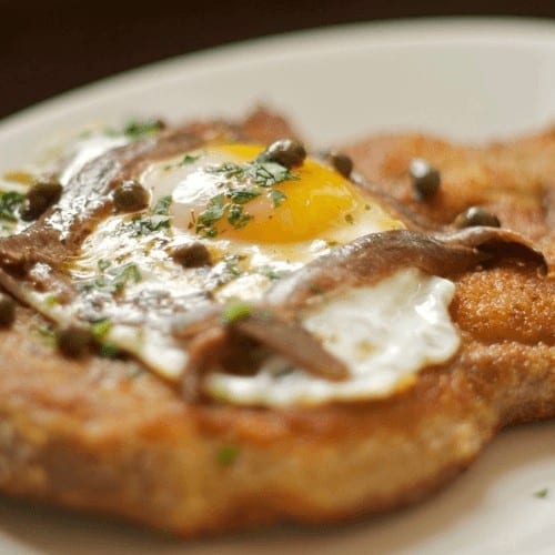 Holsteiner Wiener Schnitzel.