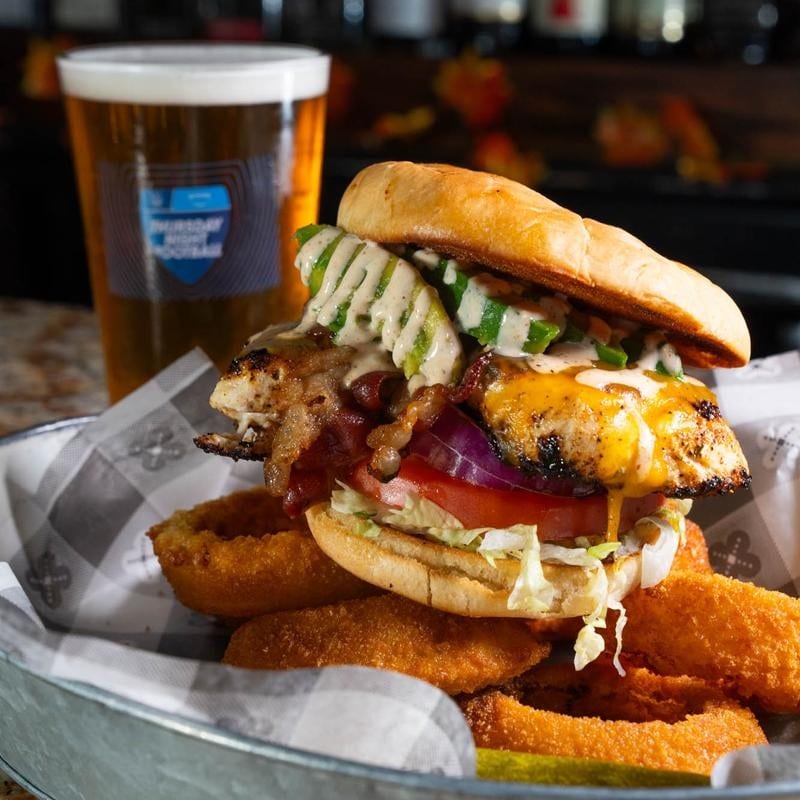 California chicken sandwich.