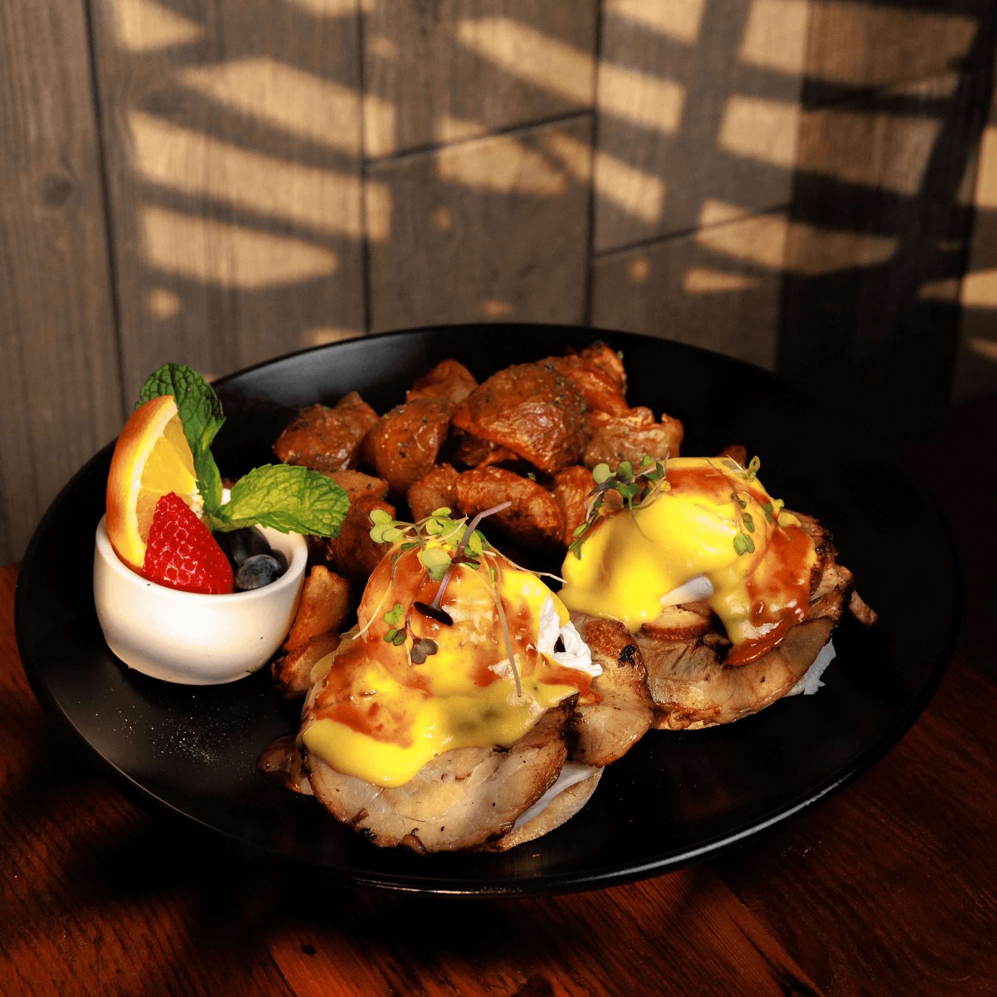 Samgyeopsal benedict.