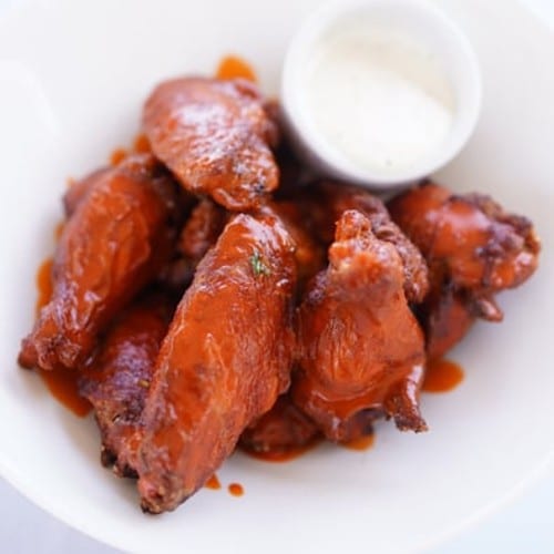 Mango Habanero Chicken Wings.