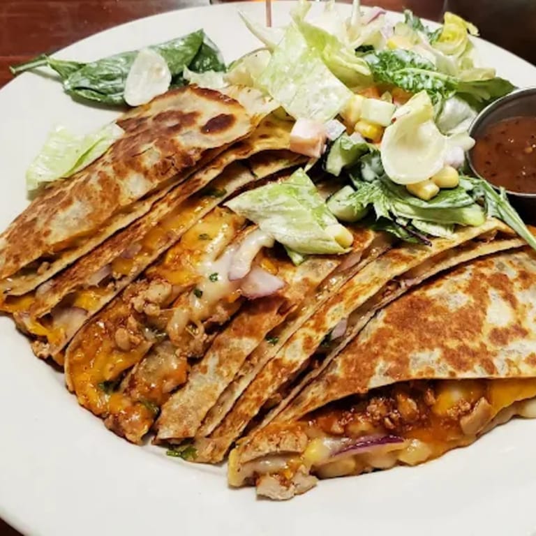 Smoky Savory Delight: Barbecue Chicken Quesadilla