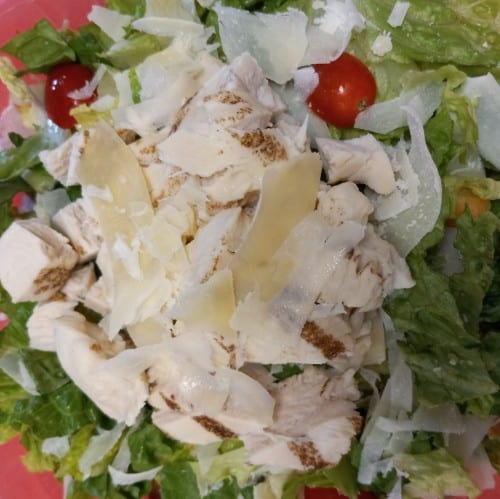 Chicken Ceasar Salad.