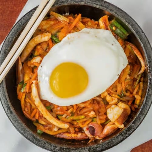 Spicy Pork (Dolsot).