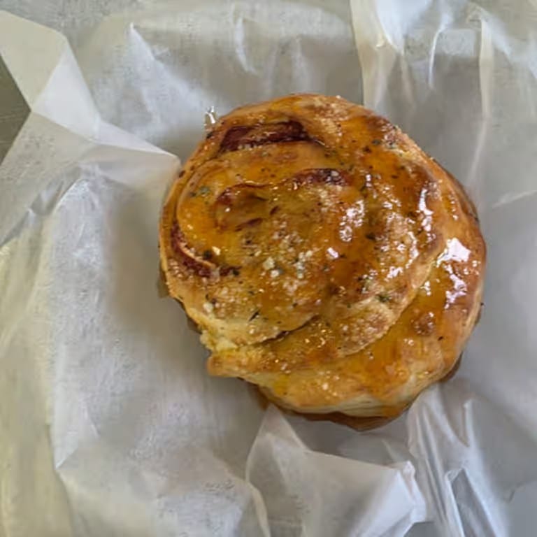 Cheese Steak pinwheel.