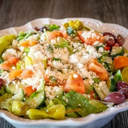 Greek Salad Tray.