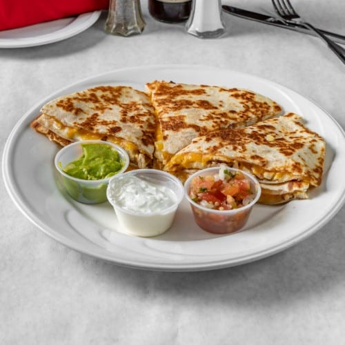 Cheese Quesadilla Lunch.