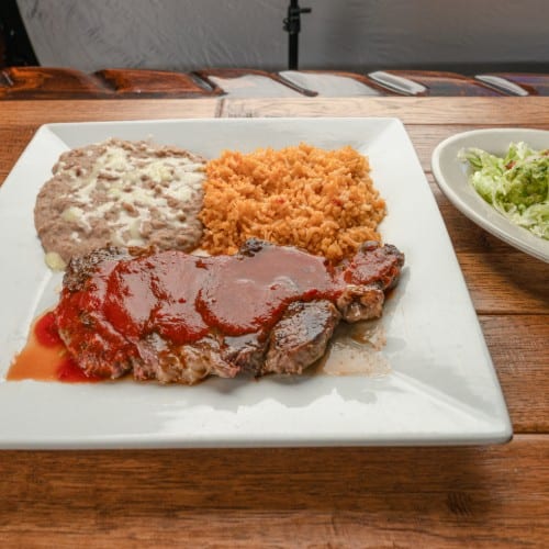 45. Steak Ranchero.