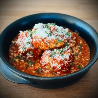 Pomelia Ricotta Meatballs