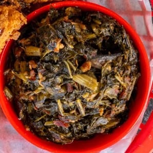 Collard greens.