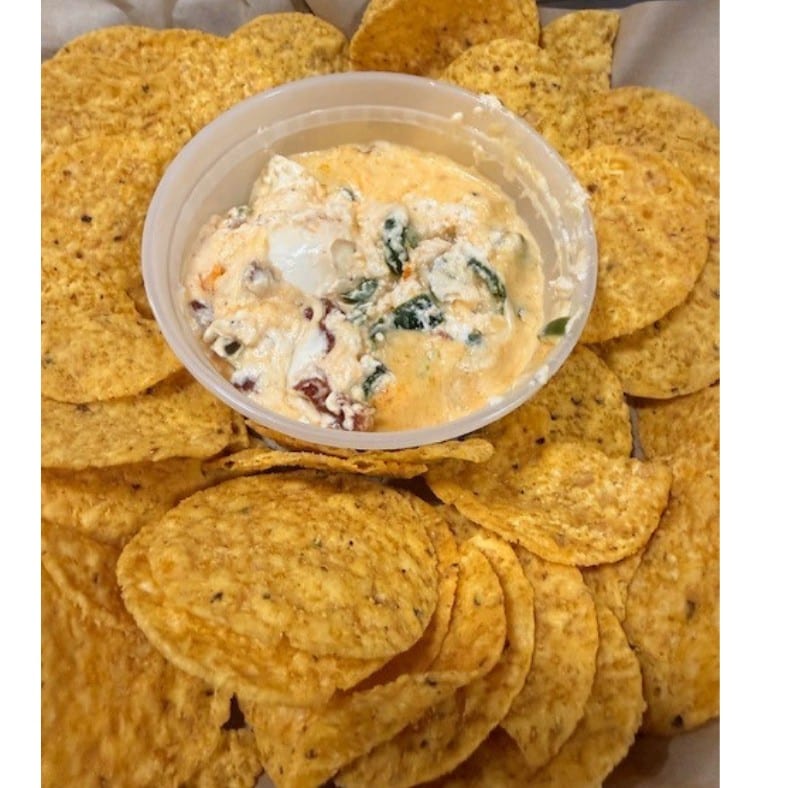 Jalapeño Popper Chips and Dip.