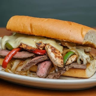 Steak and Chicken Philly