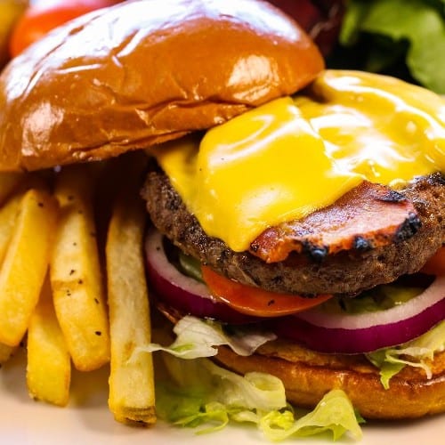 Bacon Cheeseburger.