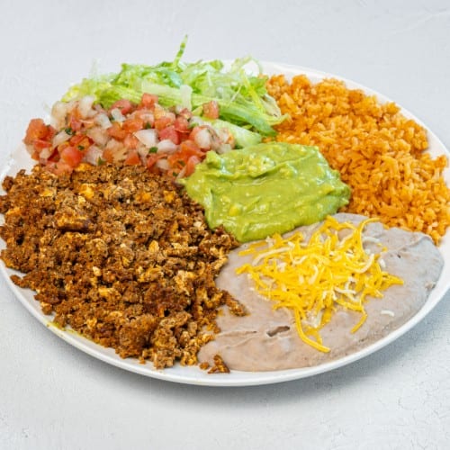 Combo 10 - Chorizo & Egg Plate.