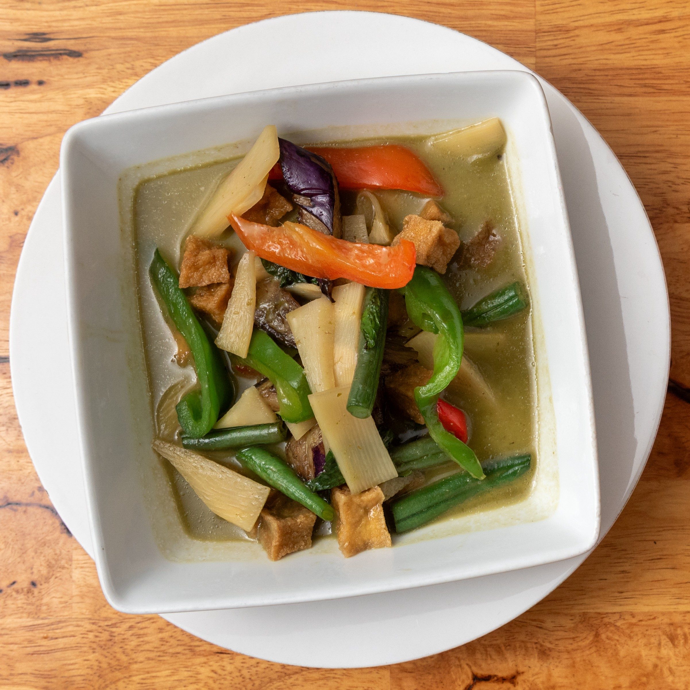 Green curry.