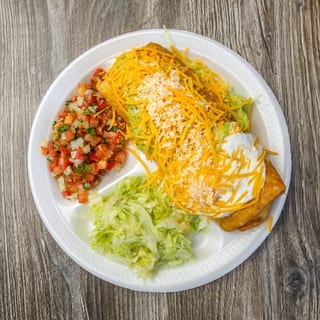 Pollo Asado Chimichanga
