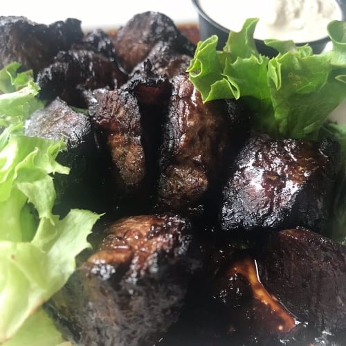 Marinated Filet Medallion Sandwich*.