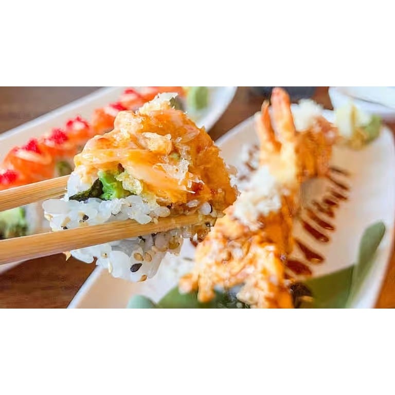 Flaming Crab Roll.