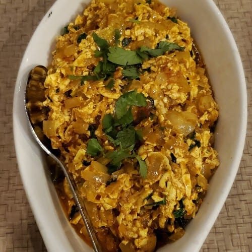Paneer Bhurji.