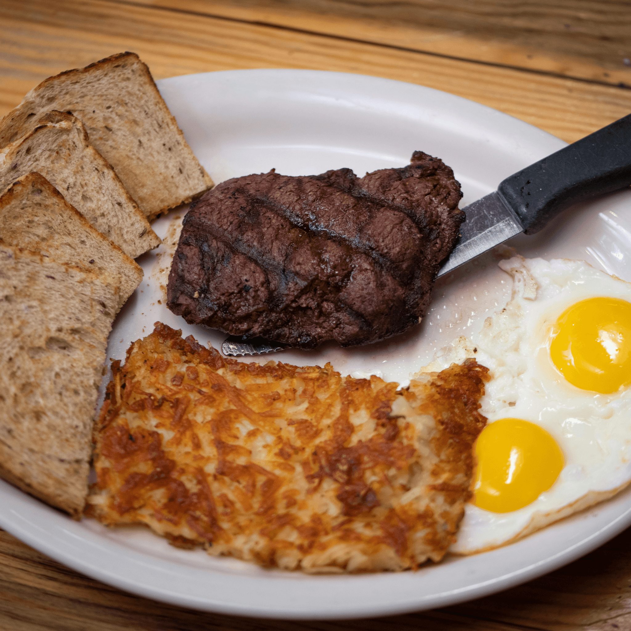 Steak & Eggs.