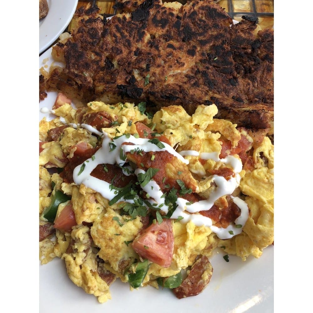 Chorizo Scramble.