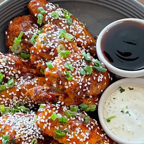 Teryaki Chicken Wings.