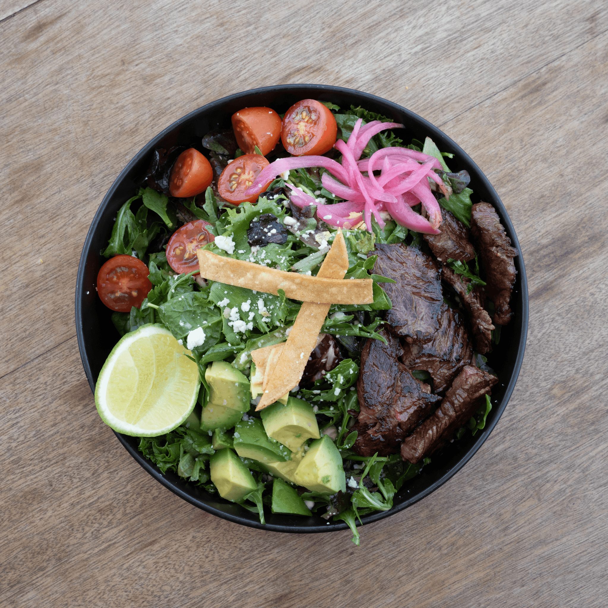 Carne Asada Salad.