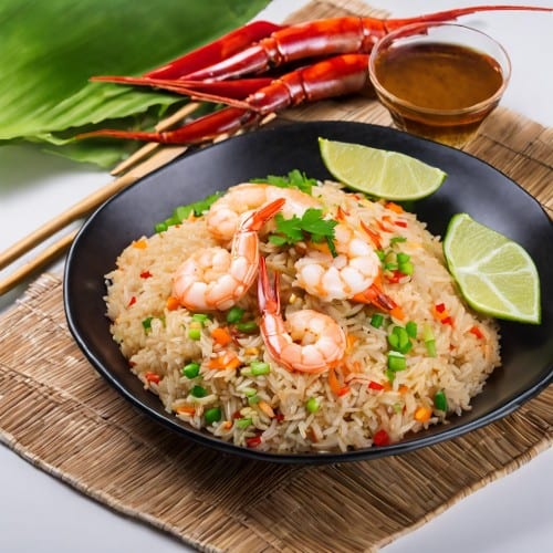 C11. Seafood (Shrimp,Squid,Fishballs) Fried Rice (CC HS).