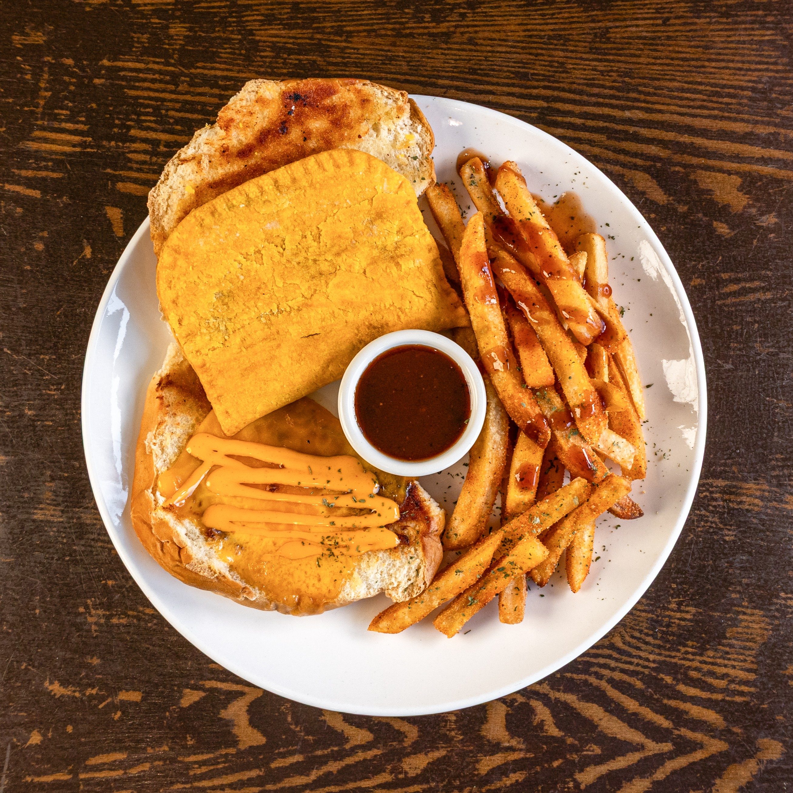 Coco Bread Sandwiches.