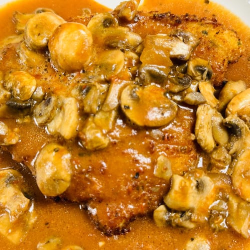 Chicken Marsala.
