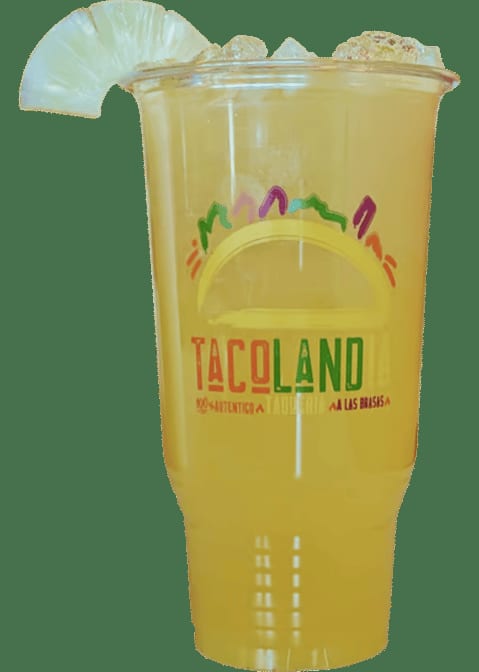 Bebida De Piña Grande / Large Pineapple Drink.