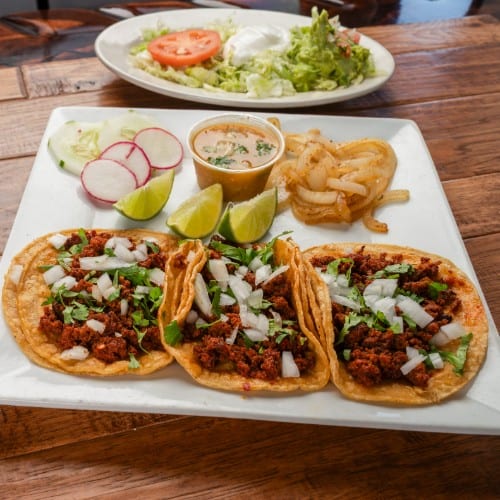 Tacos De Chorizo.