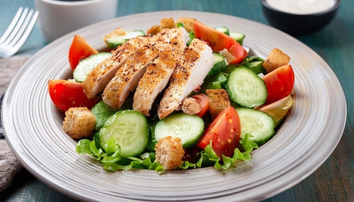 Georgia Diner House Salad.