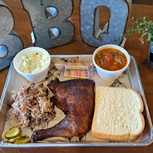 2 Meats & Side Combo.