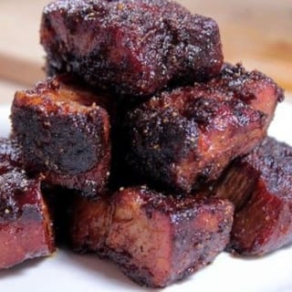 Smoked Burnt Ends