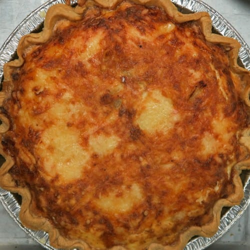 9" Whole Quiche Lorraine- 2 Business Day Required to Preorder.