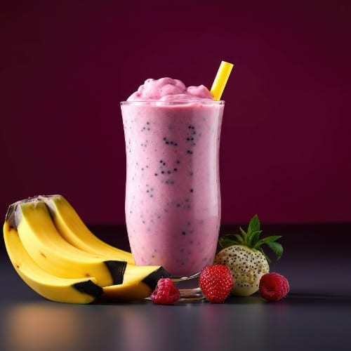 Mix berry - Banana Smoothie.